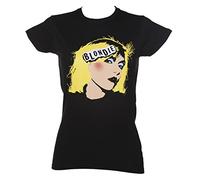 Ladies Black Blondie Debbie Harry Warhol T Shirt