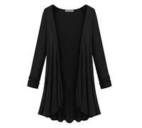 Ladies Black Cardigan Size 10 Women's Beige Light Cardigan UK Puff Sleeve Kimono Cardigan UK Very Lightweight Cardigan UK Cardigan Summer for Women UK Flash Deals of The Day Todays Daily Deals Colla