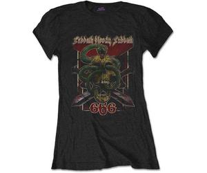 Ladies Black Sabbath 666 Official T-Shirt Womens