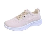 Ladies Black Trainers Breathable Comfortable Shoes for Women UK | Knitted Textile Materials Park Run Morning Trainers Urban City Street Walk Shoes Lightweight Structure Items