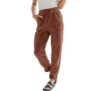 Ladies Black Trousers Size 24 Vintage Corduroy Trousers Women Barrel Mid-Rise Elasticated Waist Cord Pants Casual Loose Fit Baggy Wide Leg Capris Harem Pants Winter Warm Leisure Trousers with Pockets