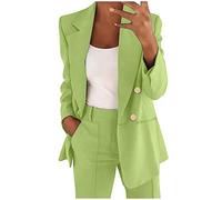 Ladies Blazer Jackets Sage Green :Gold Buttons For Blazer Casual Ladies Blazers 16 Jackets Fall Trench Lightweight-Long Blazers For Women Plus Size Women'S Suits & Blazers Ladies Blazer Jackets