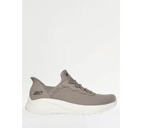 Skechers Women's Bobs Squad Chaos Daily Inspiration Sneaker, Taupe Knit, 7 UK