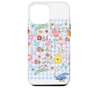 LADIES BOHO FLORAL WATERCOLOR BOTANICAL FLOWER BLUETIT BIRD Case for iPhone 12 Pro Max