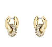 Ladies BOSS Live Precious Yellow Gold Coloured Cubic Zirconia Hoop Earrings