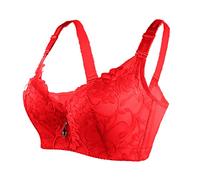 Ladies Bras Women Full Cup Thin Underwear Plus Size Five Breasted Wireless Sports Bra Lace Bra Breast Cover Cup Large Size Vest Bras Womens Bras No Underwire Pack