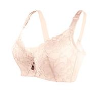 Ladies Bras Women Full Cup Thin Underwear Plus Size Five Breasted Wireless Sports Bra Lace Bra Breast Cover Cup Large Size Vest Bras Womens Bras No Underwire Pack