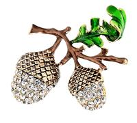 Ladies Brooches Vintage Rhinestone Crystal - Elegent Pins Colourful Brooch Trees Jewelry Breast Pin for Decorations Novel Gorgeous Elegant Style UB2825