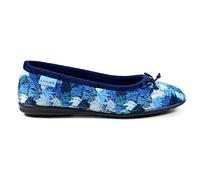 Ladies Cancun Blue Pump Slipper 6 Blue