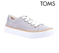 Ladies Canvas Summer Pumps TOMS Alex Lace Up Lightweight Shoes UK4-8