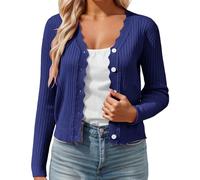 Ladies Cardigans Crochet Cardigan Long White Sweaters for Women UK Shrugs and Boleros Evening Non Static Acrylic Blend Petite 14-16 Size Womens Navy Bolero Shrug Summer Pink Size 12 Dark Blue XXL