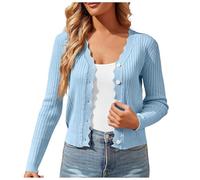 Ladies Cardigans White for Women UK Cotton Summer Cardigan Black Jacket Size 20/22 Women's Cropped Open Front Petite Sizes UK Womens Lightweight 16 Pink Dresses Light Blue S