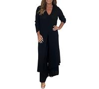 Ladies Casual Fashion Chiffon Long Sleeve Trousers Two Piece Set Custom Business Suits Women