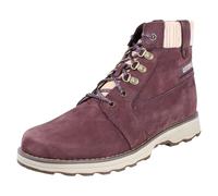 Ladies Caterpillar Nubuck Leather Lace Up Casual Ankle Boots "Charli P30880"