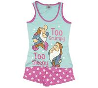 Ladies Character Pyjamas Choose from Super Woman Tinkerbell Eeyore Marvel Heroes Minnie Mouse (16-18 Ladies, Snow White Short)
