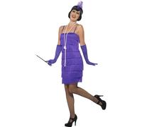 Ladies Charleston Flapper Costume Adults 1920s Gatsby Fancy Dress Womens New