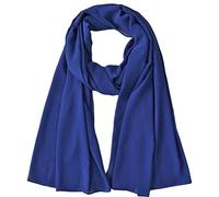 Ladies Chiffon Oversized Plain Scarf Women Quality Large Maxi Hijab Shawl (Royal Blue)