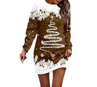 Ladies Christmas Dress, Christmas Dresses For Women UK Red Dresses For Women UK Plus Size Santa Dress Red Fancy Costumes Mrs Santa Claus Costume