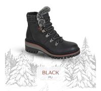 Ladies Cipriata Hiking Ankle Boots Memory Foam Padded Walking Womens Comfy Shoes