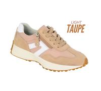 Ladies Cipriata Trainers Memory Foam Glamour Suede Zip Lace Up Womens Shoe UK3-8