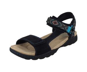 Ladies Clarks Amanda Step Aztec Detailed Strappy Sandals