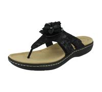 Ladies Clarks Backless Toe-Post Sandals Laurieann Gema