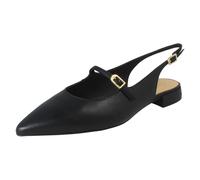Ladies Clarks Buckle Fastening Slingback Shoes Sensa 15 Shine