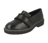 Ladies Clarks Flat Loafer Inspired Shoes Alexa Ruby
