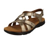 Ladies Clarks Leather Summer Holiday Strappy Everyday Casual Sandals Kitly Go