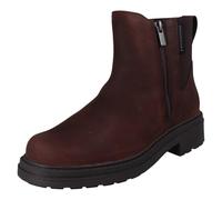 Ladies Clarks Leather Waterproof Zip Up Elasticated Ankle Boots - Orinoco3 ZipWP