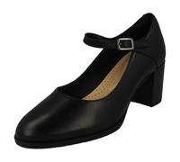 Ladies Clarks Mary Jane Court Shoes - Freva55 Strap