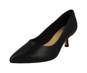 Ladies Clarks Mid Heeled Court Shoes Heels Violet55 Rae