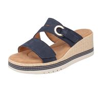 Ladies Clarks Nubuck Leather Wedge Heel Adjustable Straps Sandals - Kidiki Cove