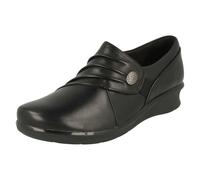 Ladies Clarks Slip On Wedge Heel Shoes Hope Roxanne