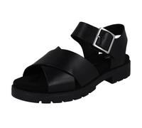 Clarks Orinoco Cross Womens Black Leather, 5.5