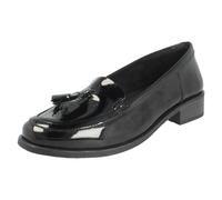 Ladies Clarks Tassel Detailed Slip On Loafer Shoes Havisham Edge