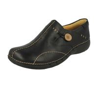 Ladies Clarks Un Structured - Slip On Shoes Un Loop