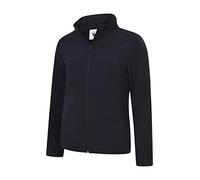 Ladies Full Zip Soft Shell Jacket Classic Ladies Waterproof Fleece Workwear