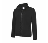 Ladies Classic Plain Micro Fleece Jacket Full Zip Casual Outdoor Winter Coat