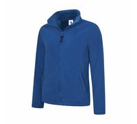 Ladies Classic Plain Micro Fleece Jacket Full Zip Casual Outdoor Winter Coat