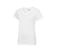 Ladies Classic V Neck T Shirt