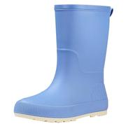 Ladies Classic Waterproof Mid Calf Wellies, Slip on Rubber Rain Boots with Non Slip Sole, Lightweight Insulated Waterproof Footwear for Women, Durable Outdoor Garden Boots for Wet Muddy Terrain