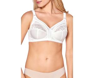 Ladies Claudette Non-Wired Bra 3-Section Cup for Comfort & Shape Decorative
