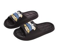 Ladies Cloud Slippers,Women Non-Slip Shower EVA Slipper Thick Soles Sliders Stepping Feeling Light Soft Soles Sliders Summer Open Toe Breathable Home Bathroom Waterproof Comfortable Slides 2.5-8
