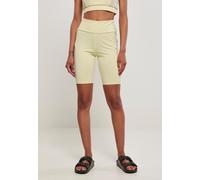 Ladies Color Block Cycle Softyellow/Softseagrass - Shorts - yellow - M - 82% Polyamide, 18% Elastane M