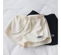 Ladies Comfort-Focused High-Waisted Shorts with Loose Silhouette for Year-Round Wear Designed for Daily Routines and Occasional Outings (3XL Apricot)