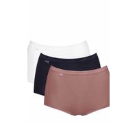Ladies Comfort Knickers Maxi 3 Pack Plain of Premium Full Briefs by Sloggi