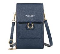 Ladies Crossbody Purses Women Casual Crossbody Bag Adjustable Strap Shoulder Bag With Visual Mobile Phone Window Shoulder Bag for Men (H, One Size)