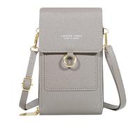 Ladies Crossbody Purses Women Casual Crossbody Bag Adjustable Strap Shoulder Bag With Visual Mobile Phone Window Shoulder Bag for Men (D, One Size)