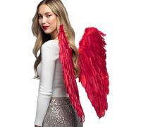 Ladies Dark Devil Fallen Angel Fairy Wings Fancy Dress Costume Halloween Party